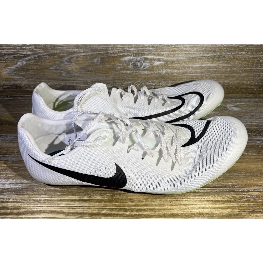 Nike‎ Zoom Ja Fly 4 Track Spikes White Bright Spruce DR2741-102 Men's 13 NWOB